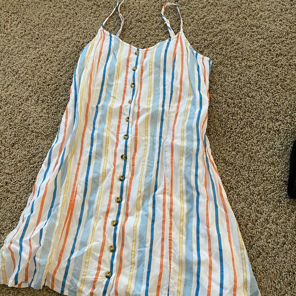 roxy colorful sun dress